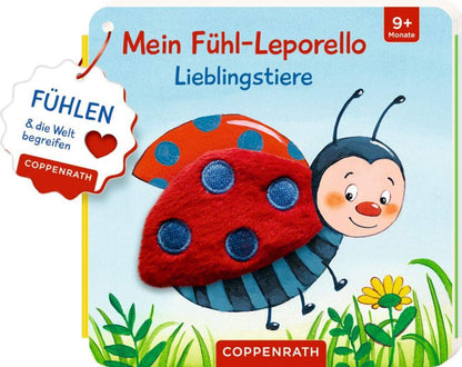 Coppenrath Verlag Mein Fühl-Leporello Lieblingstiere