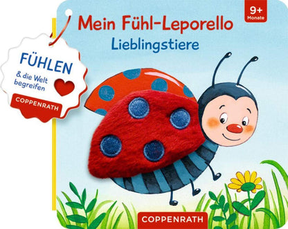 Coppenrath Verlag Mein Fühl-Leporello Lieblingstiere