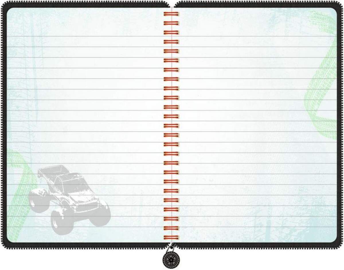 Coppenrath Verlag Tagebuch Motorsport (mit Reißverschluss-Cover)
