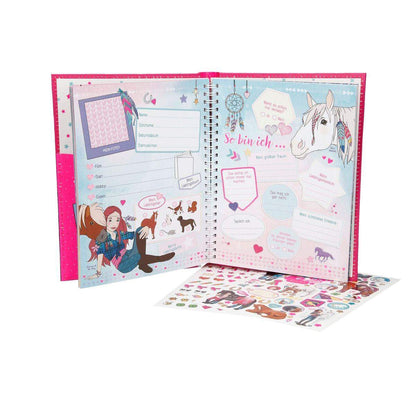 Depesche Beste Freundinnen Buch Miss Melody mit Glitzercover