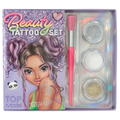 Depesche TOPModel Glitzer Tattoo Set BEAUTY and ME