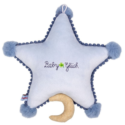 Die Spiegelburg Spieluhr Stern, hellblau - BabyGlück