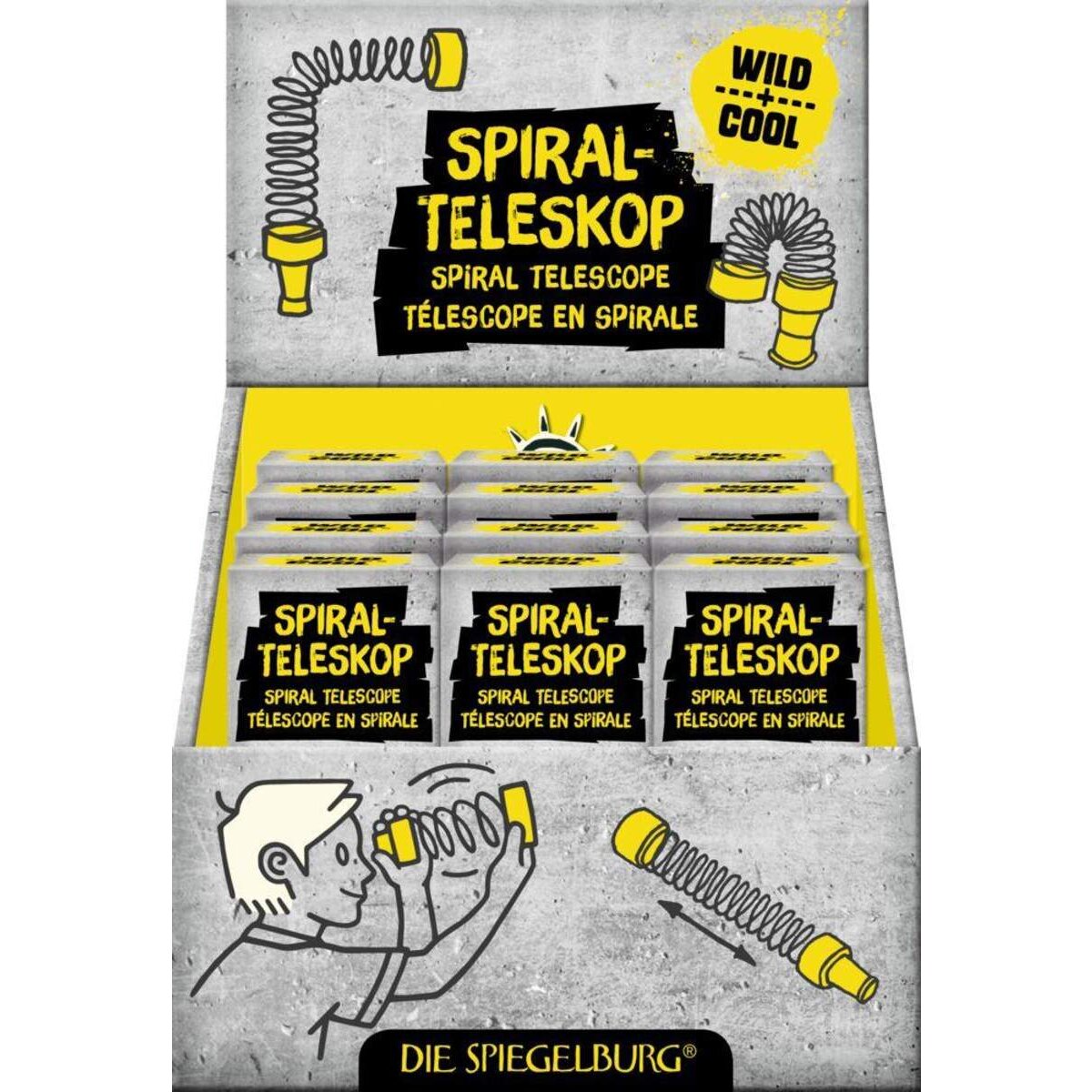 Die Spiegelburg Spiralteleskop Wild+Cool (8-fache Vergrößerung)