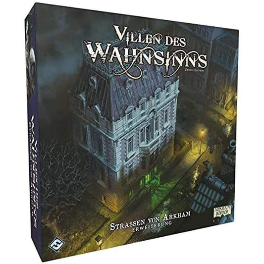 Asmodee Fantasy Flight Games Villen des Wahnsinns 2.Ed. - Straßen von Arkham