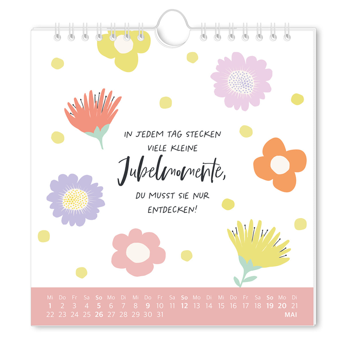 Grafik Werkstatt Postkartenkalender 2024 Der beste Tag