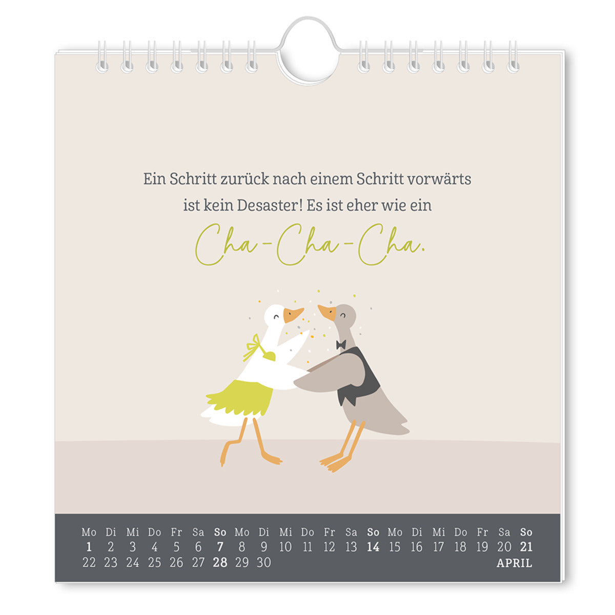 Grafik Werkstatt Postkartenkalender 2024 Dieses Jahr wird zauberhaft