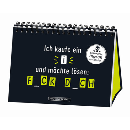 Grafik Werkstatt Spiralbuch Ich kaufe ein i
