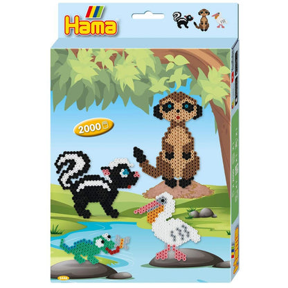 Hama Bügelperlen Kleien Geschenkpackung Wildtiere