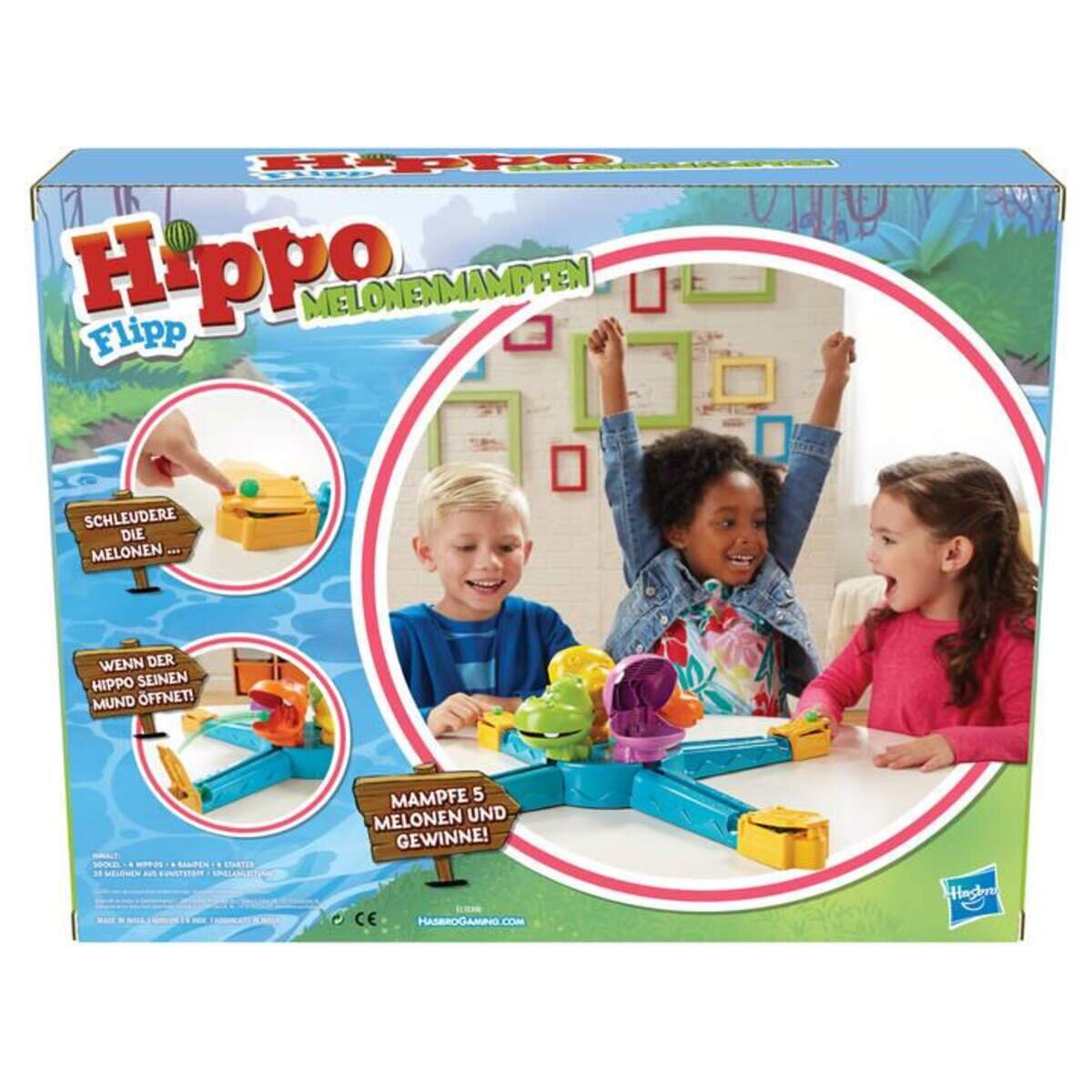 Hasbro Kinderspiel Hippo Flipp
