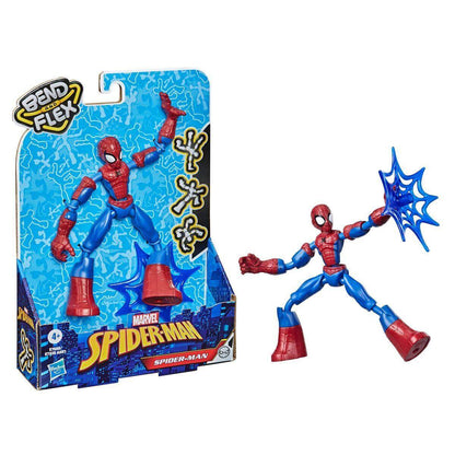 Hasbro Marvel Spider-Man Bend and Flex Sortiment, 1 Stück, 5-fach sortiert