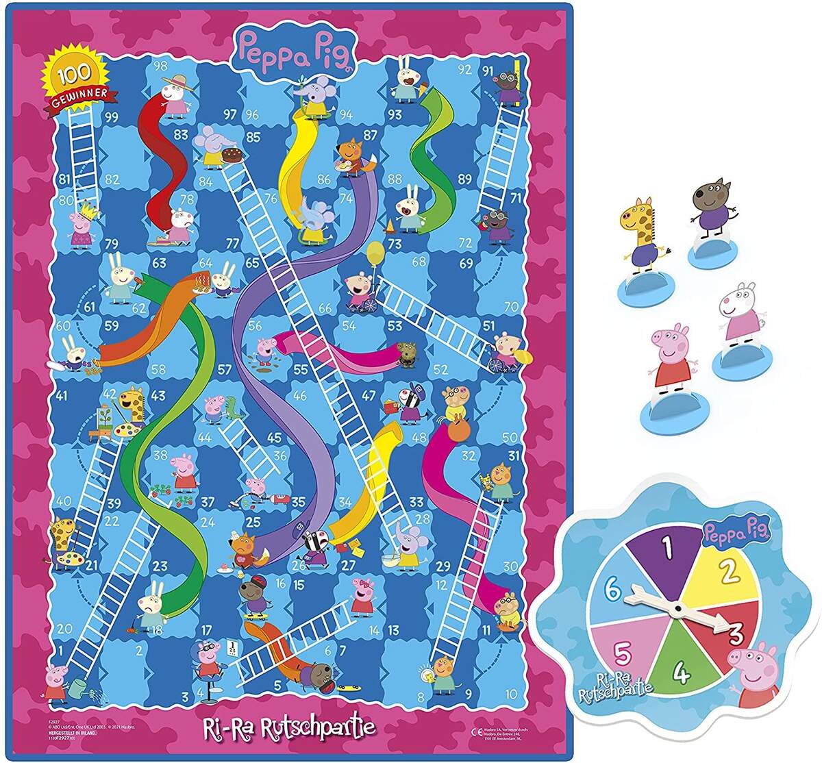 Hasbro Ri-Ra-Rutschpartie Peppa Pig