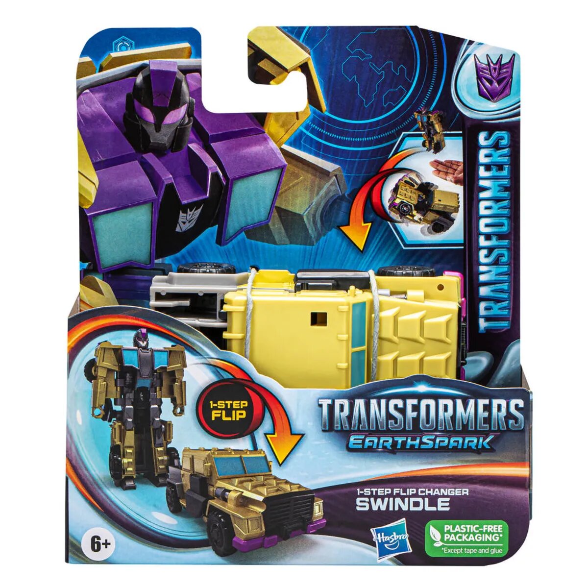 Hasbro Transformers Earthspark 1 Step Changer, 1 Stück, 4-fach sortiert
