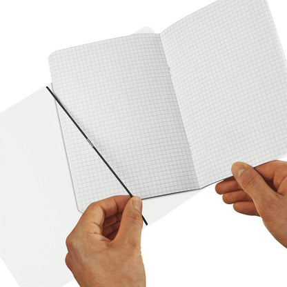 Herlitz Notizheft PP A5 Flex transparent kariert