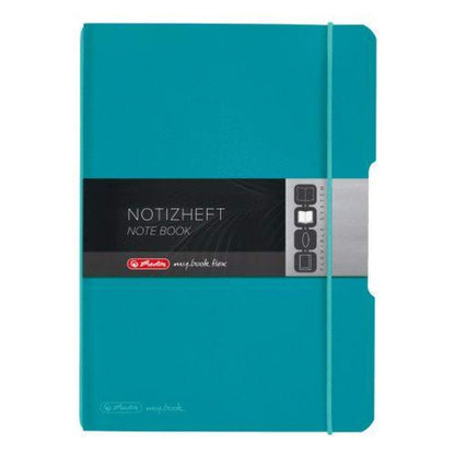 Herlitz Notizheft PP A5 Flex caribbean turquoise