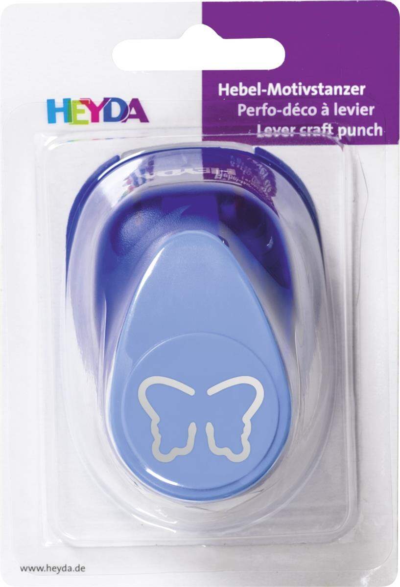 Heyda Motivstanzer Schmetterling PopUp, groß, ca. 2,5 cm