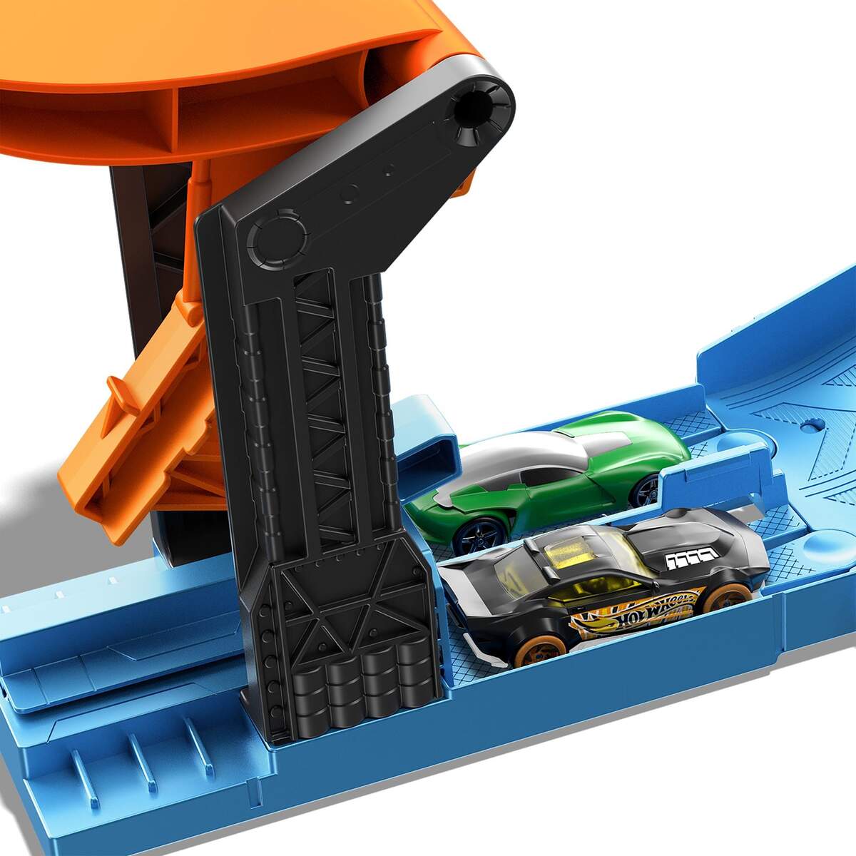 Hot Wheels Monster Truck Stunt-Reifen-Spielset inkl. 2 Spielzeugautos