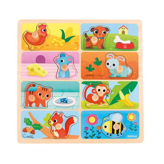 Jumbo Spiele GOULA Mein Lieblingsessen-Puzzle