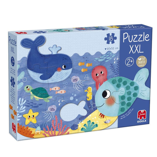 Jumbo Spiele GOULA XXL Puzzle Ozean, 18-teilig