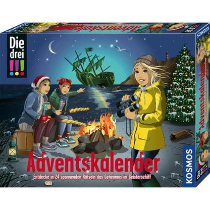 KOSMOS Die drei!!!- Adventskalender - Geheimnis im Geisterschiff