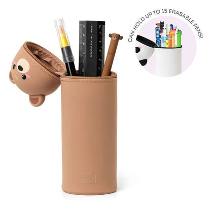 Legami 2-in-1-Federmäppchen aus Silikon - Kawaii Bär