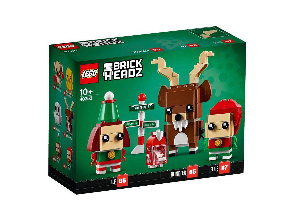 LEGO® BrickHeadz™ 40353 Rentier und Elfen