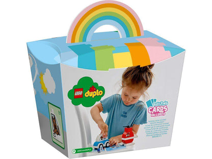 LEGO® DUPLO® Creative Play 10957 Mein erster Feuerwehrhubschrauber und mein erstes Polizeiauto