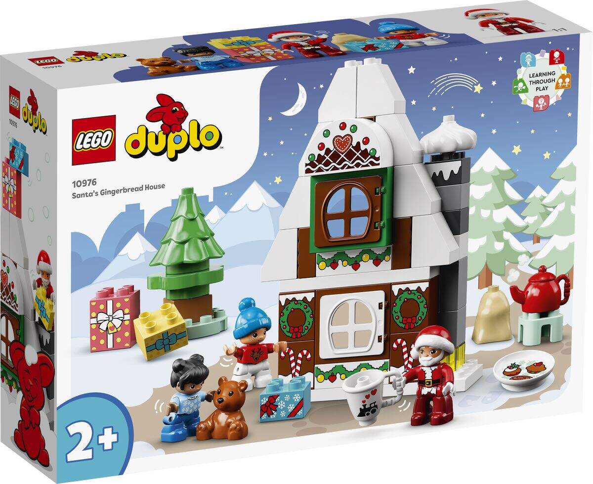 LEGO® DUPLO® Town 10976 Lebkuchenhaus mit Weihnachtsmann
