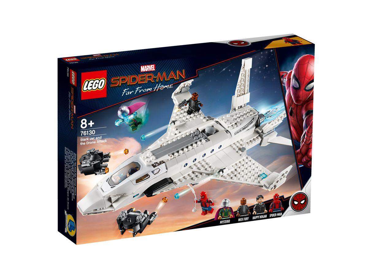 LEGO® Marvel Super Heroes 76130 Starks Jet und der Drohnenangriff