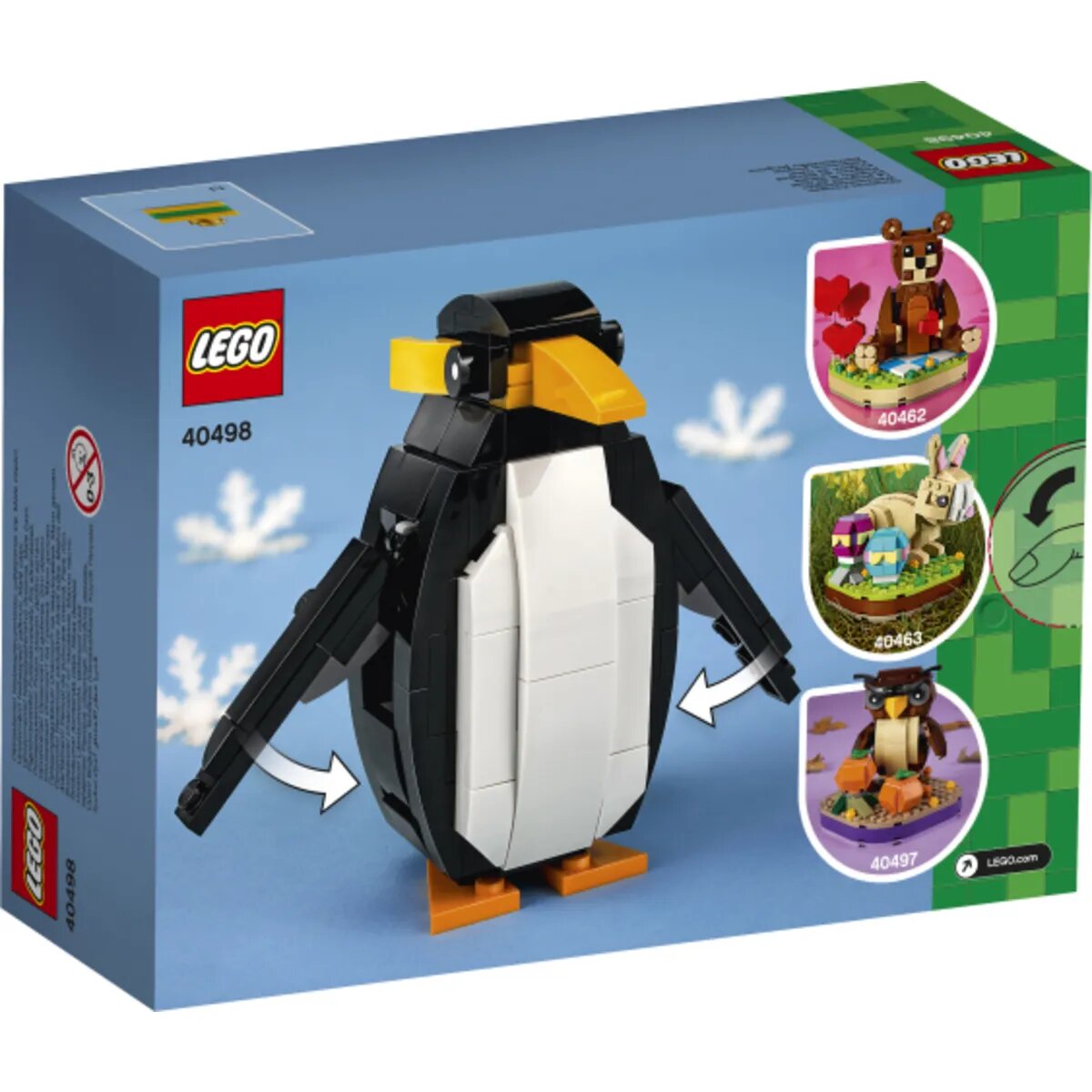 LEGO® Merchandise 40498 Weihnachtspinguin