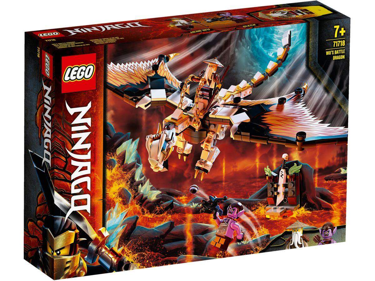 LEGO® NINJAGO® 71718 Wus gefährlicher Drache