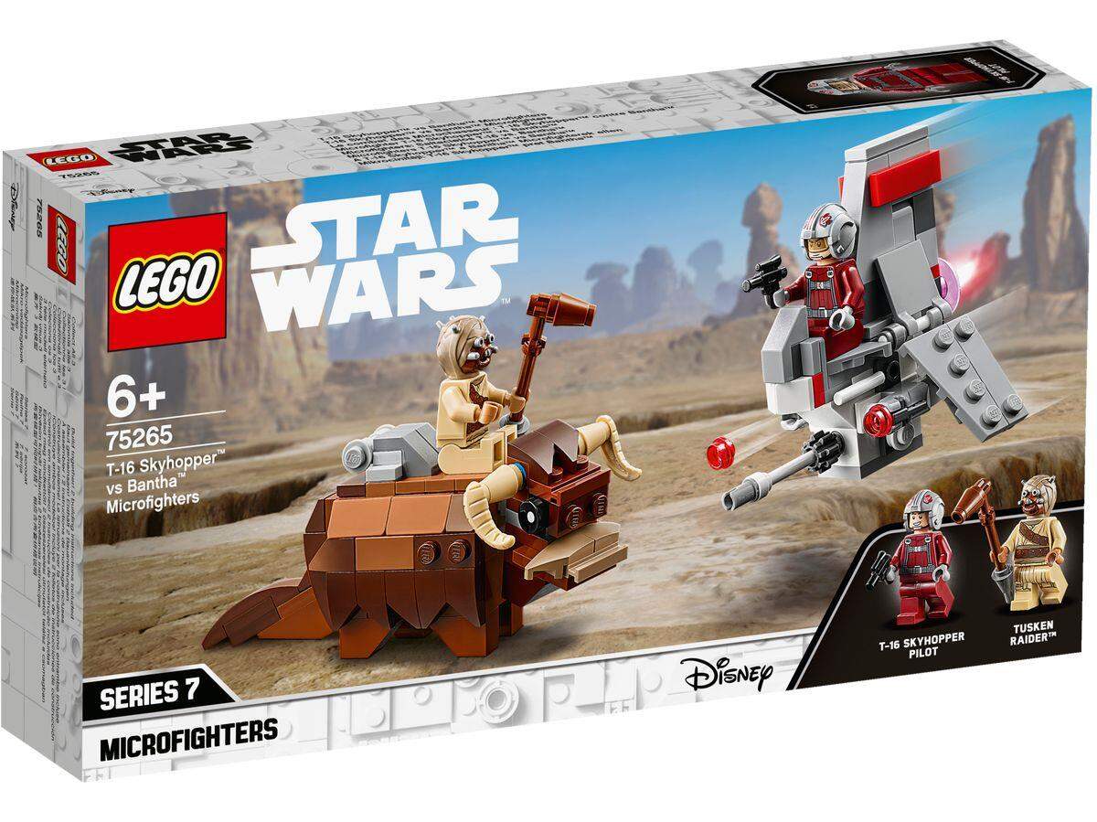 LEGO® Star Wars™ Episode IX 75265 T-16 Skyhopper™ vs Bantha™ Microfighters