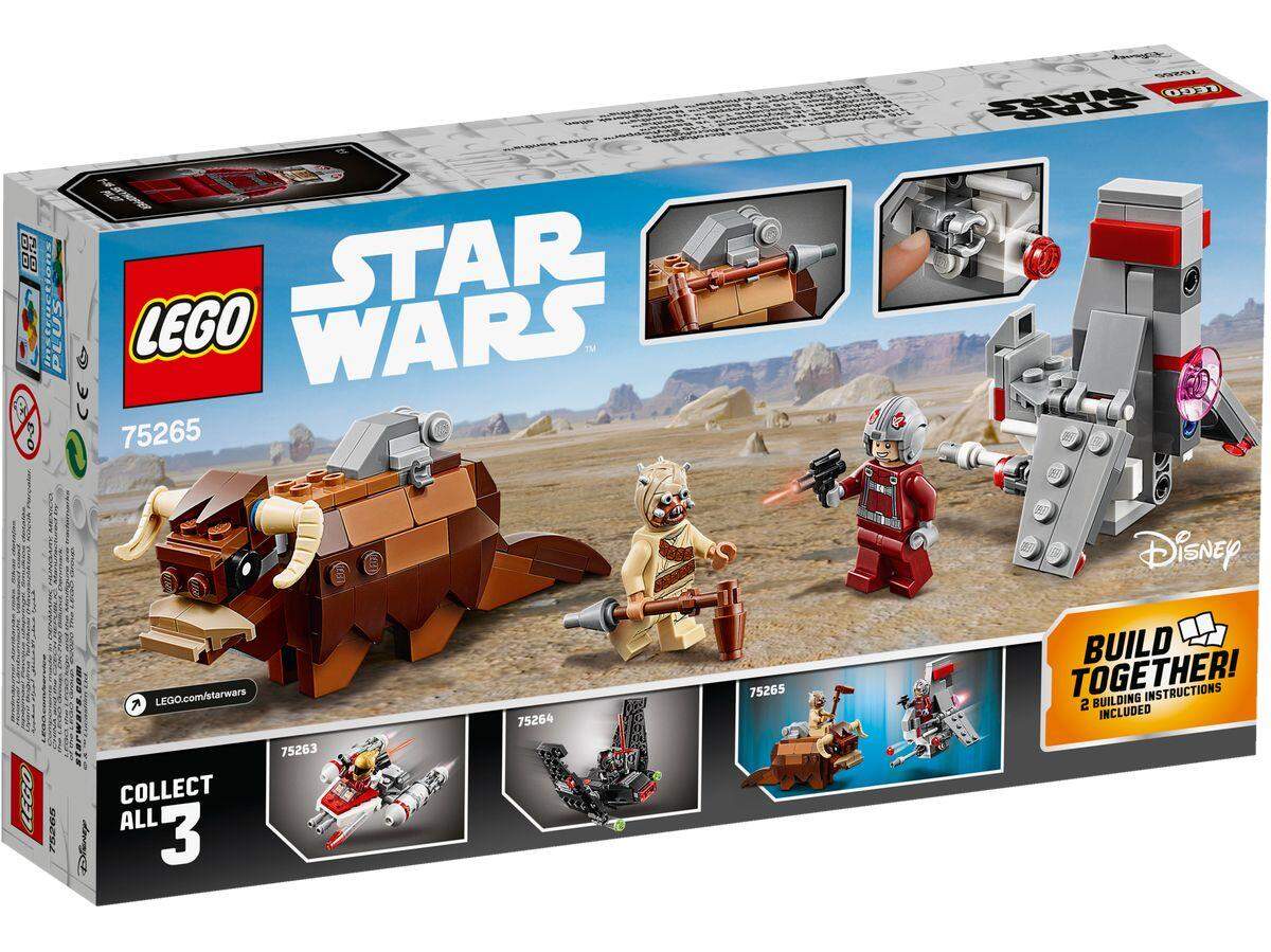 LEGO® Star Wars™ Episode IX 75265 T-16 Skyhopper™ vs Bantha™ Microfighters