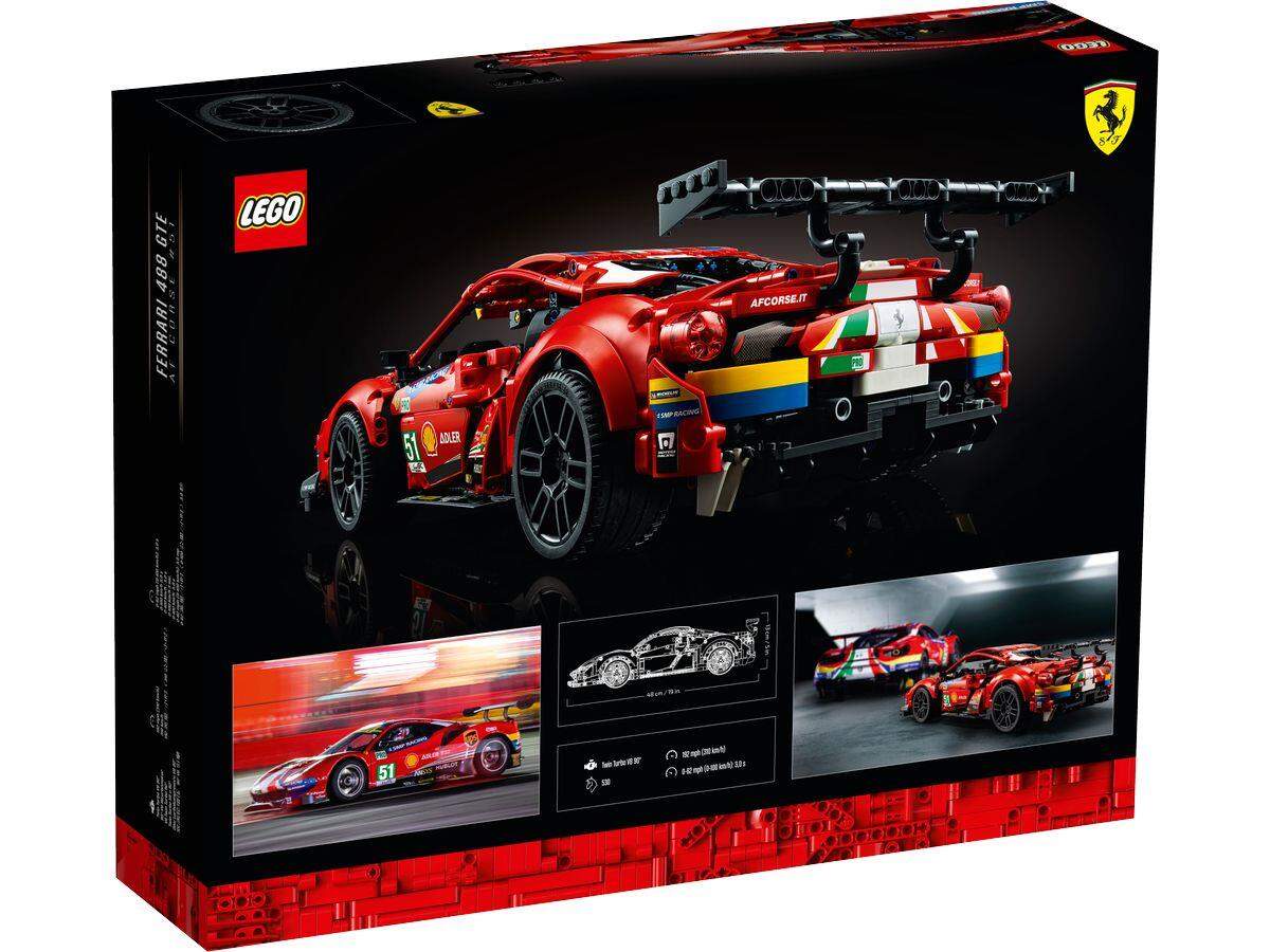 LEGO® Technic 42125 Ferrari 488 GTE “AF Corse #51”