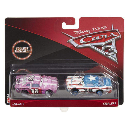 Mattel Disney Pixar Cars 3 Die-Carst 2er-Pack, 2 Stück, sortiert