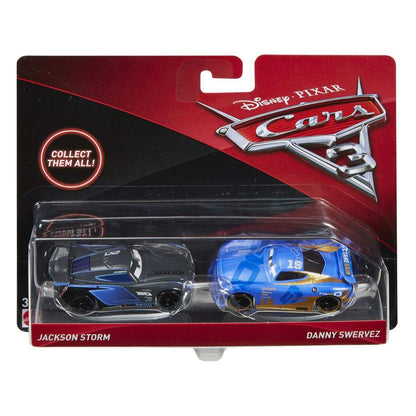 Mattel Disney Pixar Cars 3 Die-Carst 2er-Pack, 2 Stück, sortiert