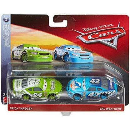 Mattel Disney Pixar Cars 3 Die-Carst 2er-Pack, 2 Stück, sortiert