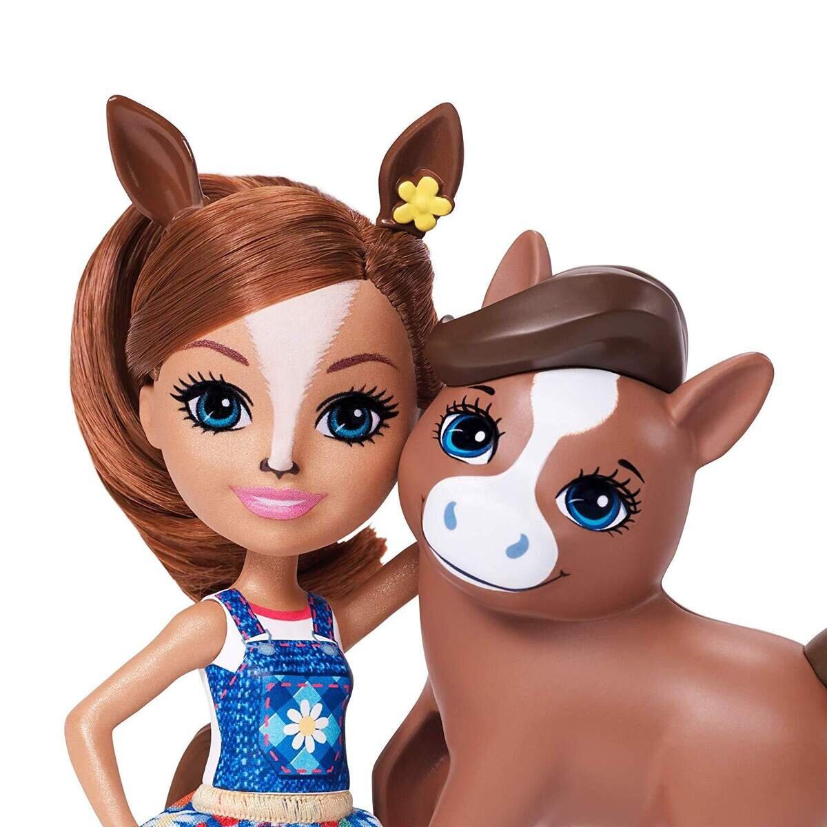 Mattel Enchantimals Pferdespaß-Kindergarten mit Haydie Horse & Trotter