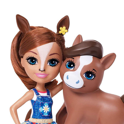 Mattel Enchantimals Pferdespaß-Kindergarten mit Haydie Horse & Trotter