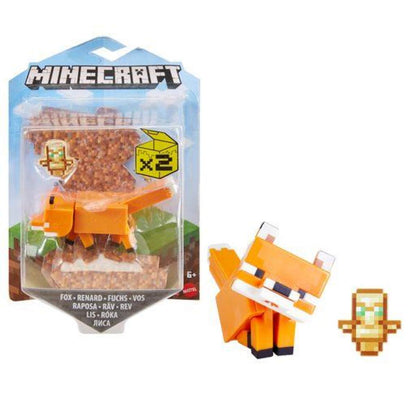 Mattel Minecraft Craft-A-Block Figuren, 1 Stück, sortiert