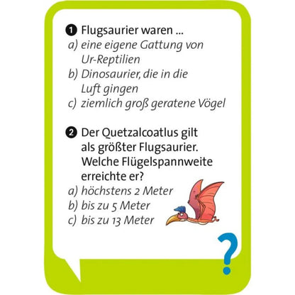 moses. Pocket Quiz junior Dinosaurier