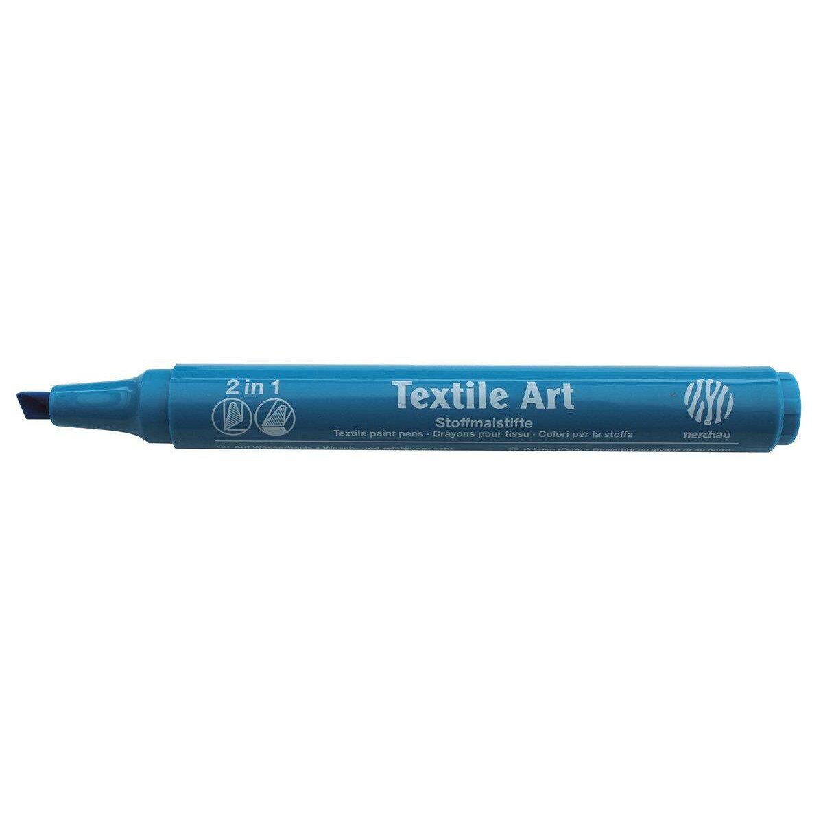 nerchau Textile Art Pen Blau