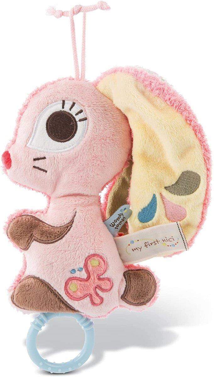 NICI 46580 Aufzieh 2D Hase Hopsali 18cm