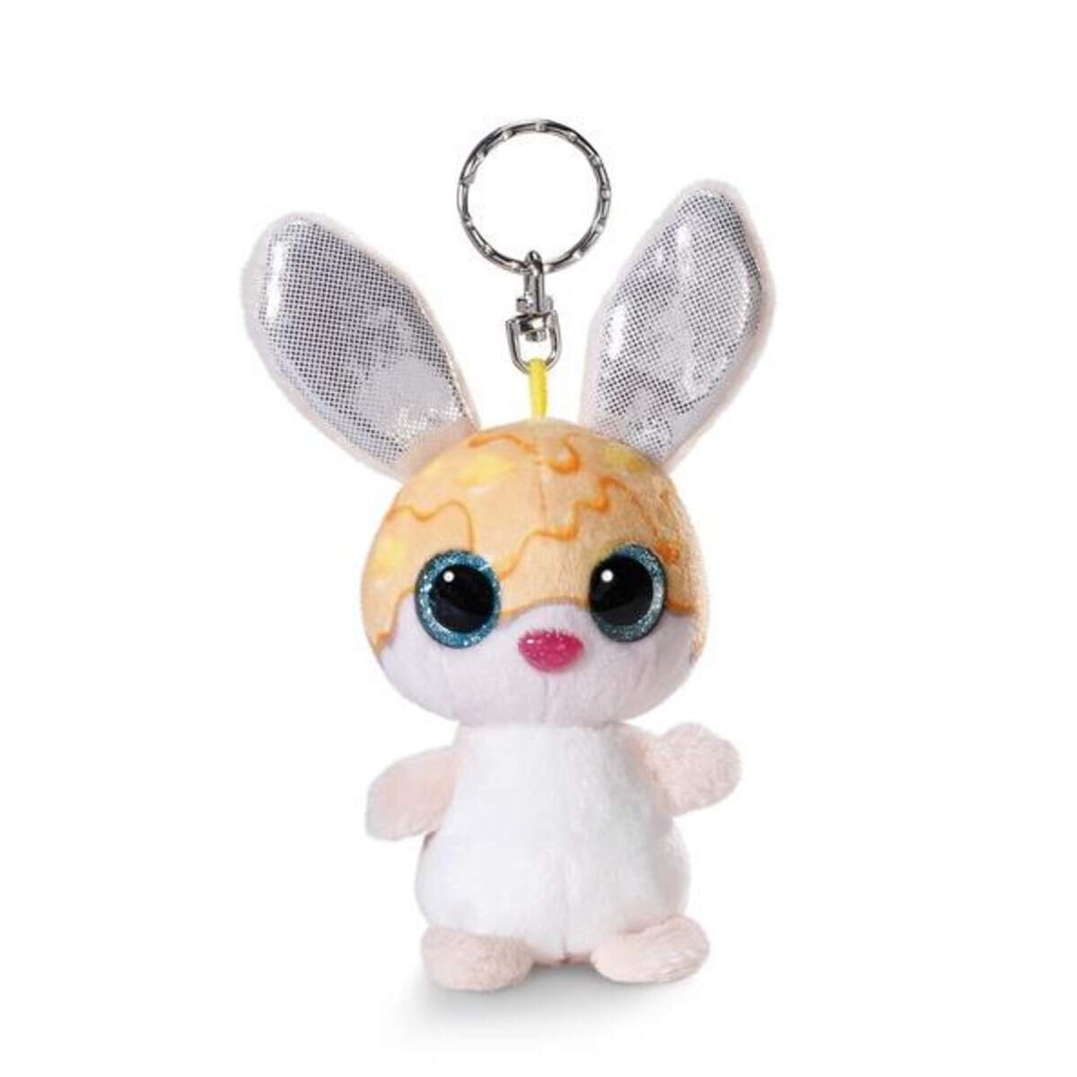 NICI Anhänger Hase Mango Sorbet mit elastischer Schlaufe, 9 cm