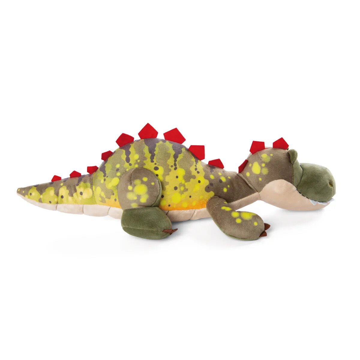 NICI Kuscheltier Dino Fossily 25cm liegend GREEN