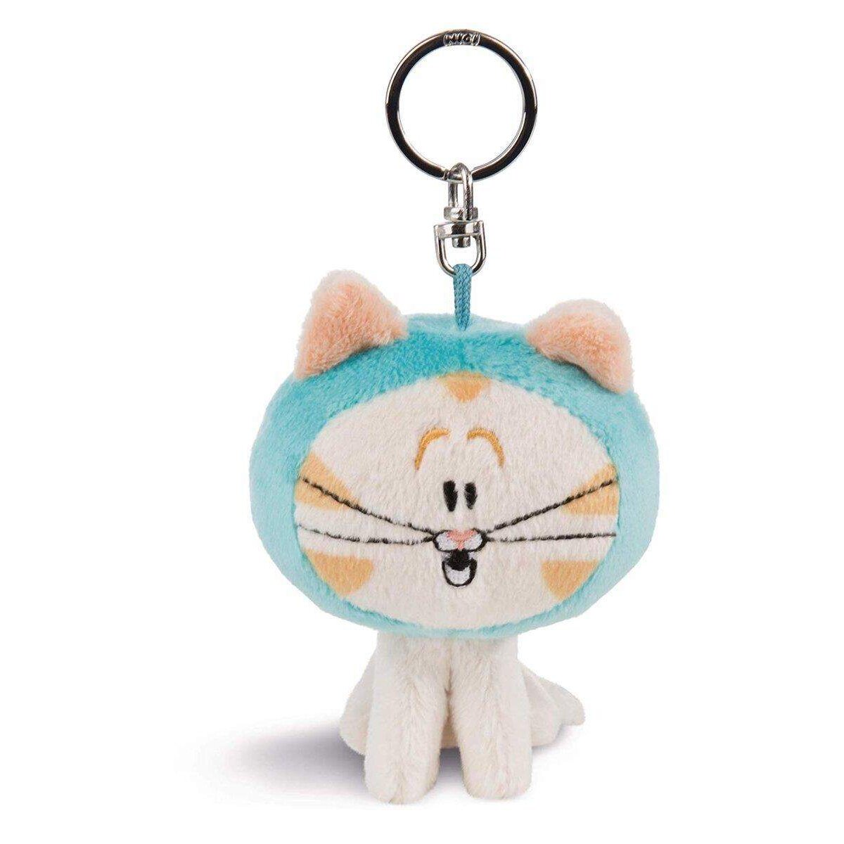 NICI Pat der Hund Katze Hoodie Schlüsselanhänger, 9 cm