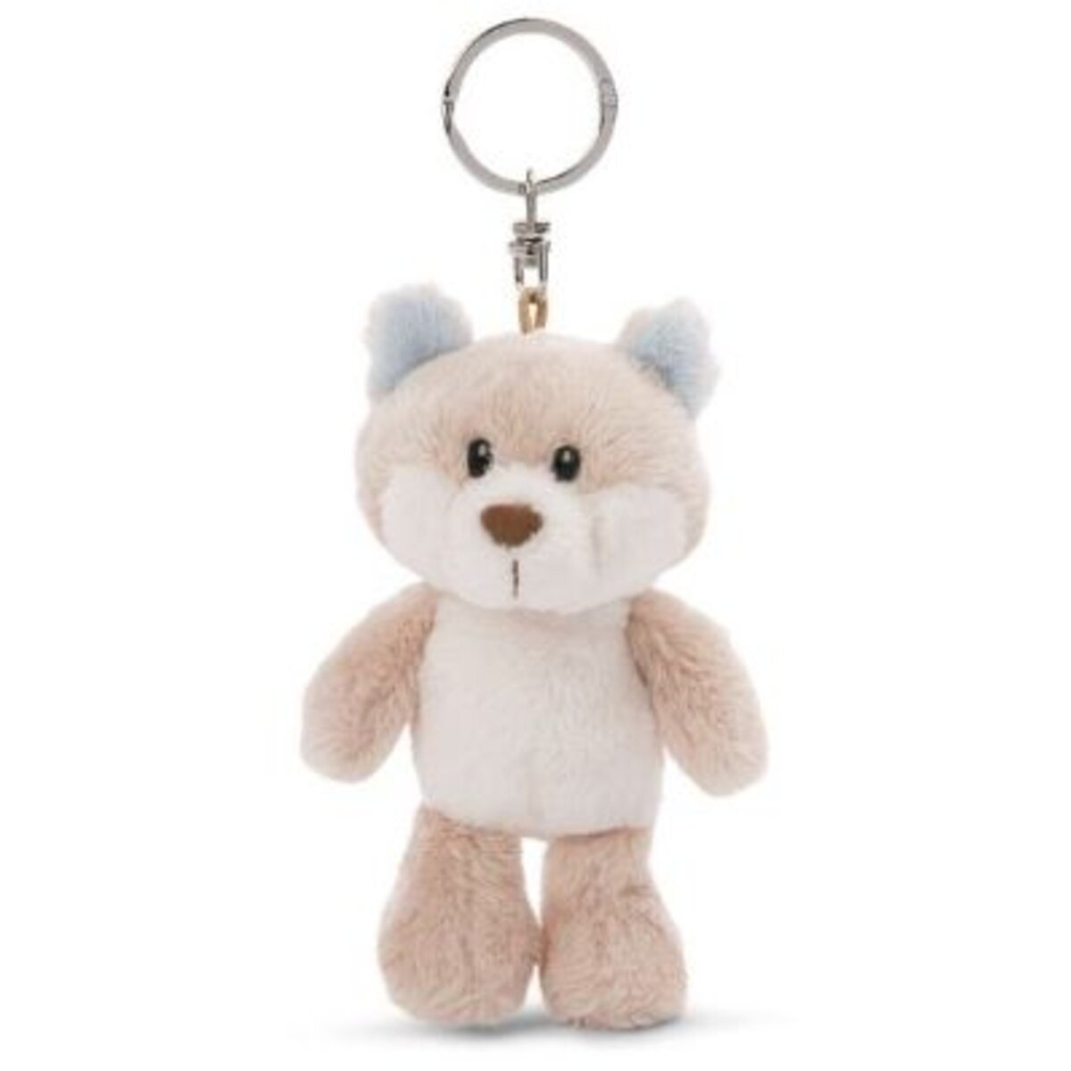 NICI Schneefuchs Nordin Schlüsselanhänger, 10 cm