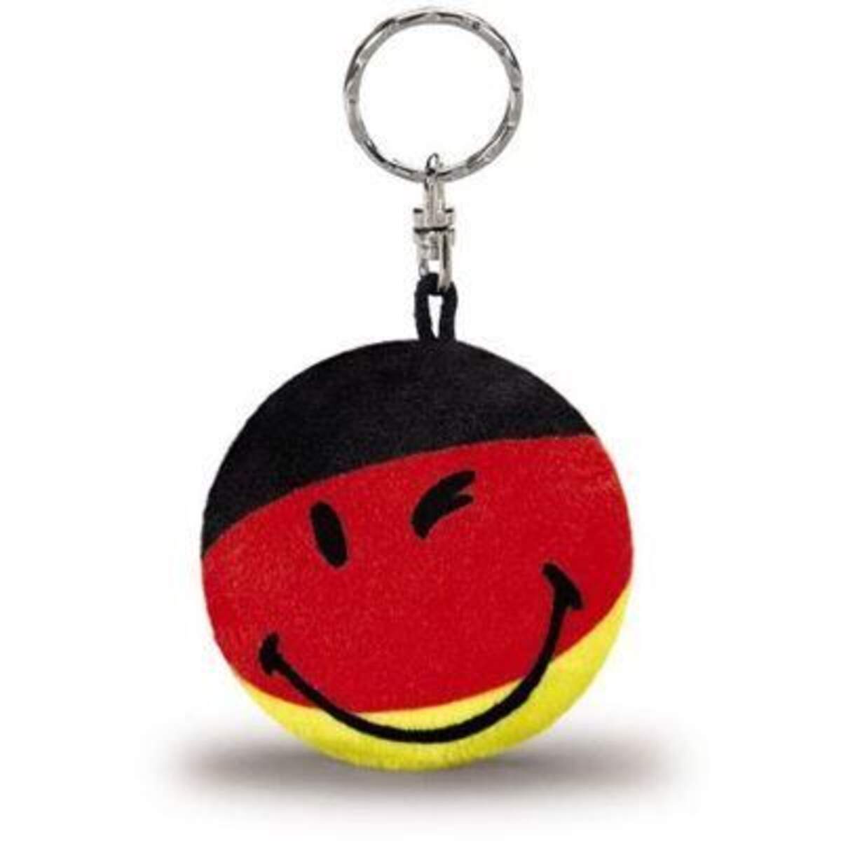 NICI Smiley World Deutschland Schlüsselanhänger, 6cm