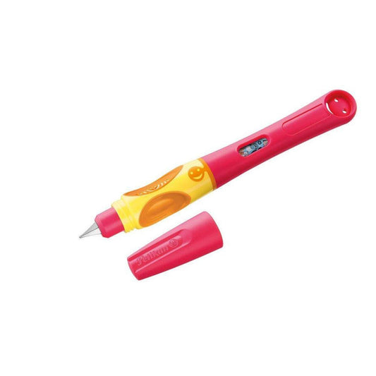Pelikan griffix® 4 Füllhalter, cherry rot, rechts, Faltschachtel