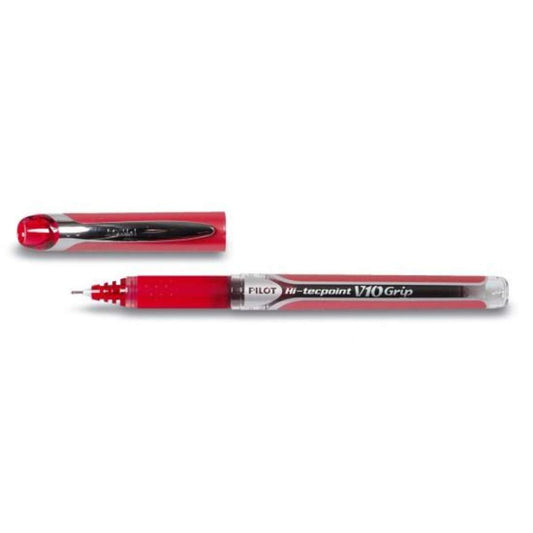 Pilot Tintenroller Hi-Tecpoint V10 Grip 1.0 (B) Rot