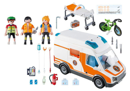 PLAYMOBIL® 70049 City Life Rettungswagen mit Licht und Sound Bestseller